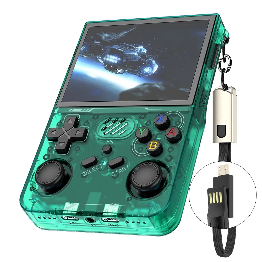 BOYHOM R36XX Retro Handheld Game Console – 60,000+ Games, 3.5" IPS Screen, Built-in Wi-Fi