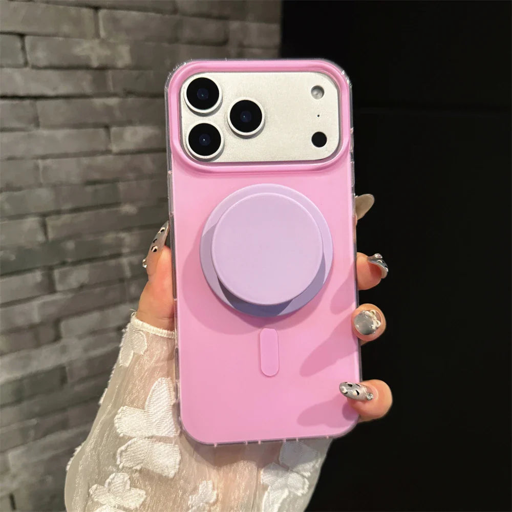 Frosted MagSafe iPhone Case — Fingerprint-Resistant Luxury Finish