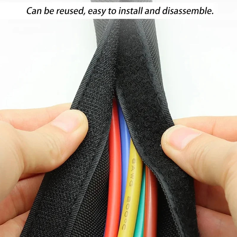 PET Braided Cable Sleeve — Nylon Wire Wrap & Harness Protector