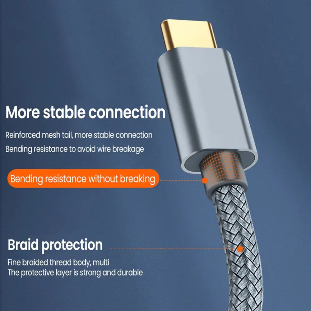 USB C to USB B 2.0 Printer Cable