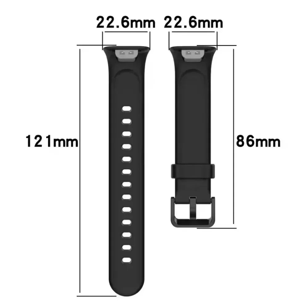 Silicone Strap For Xiaomi Band 7 Pro Soft Smart Watch Band Sport Wristband Fitness Bracelet Correa Replacement Accessories