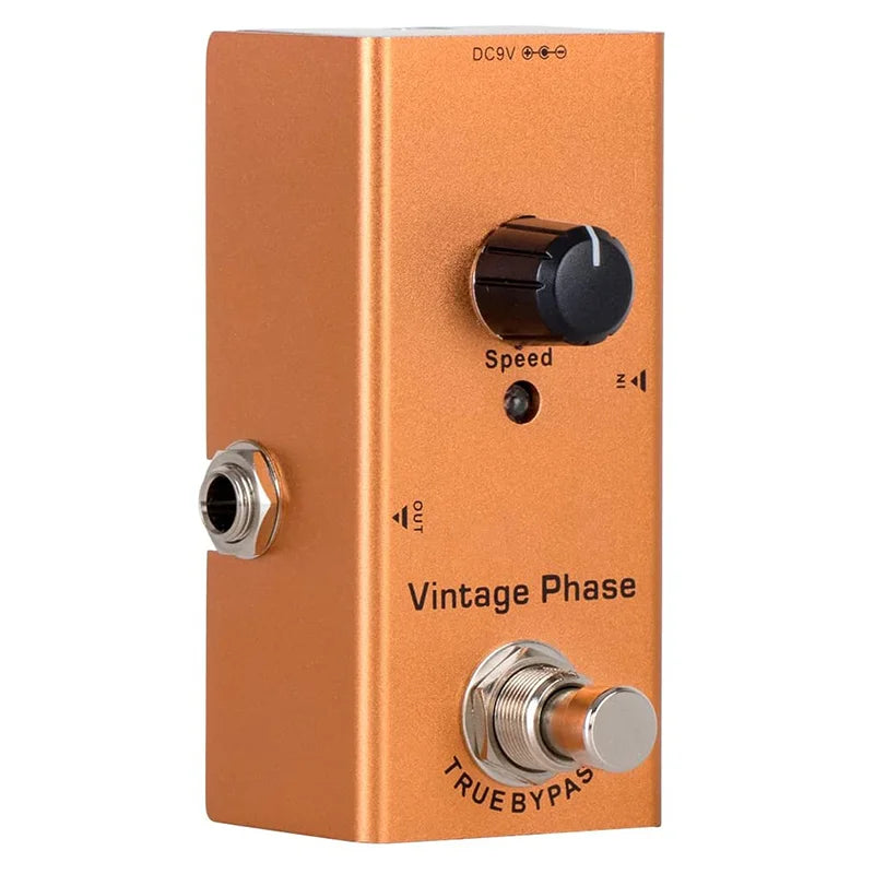 Guitar Effects Pedal – True Bypass, Aluminum Alloy | Overdrive, Distortion, Chorus, Delay & More