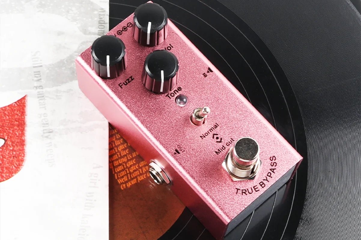 Guitar Effects Pedal – True Bypass, Aluminum Alloy | Overdrive, Distortion, Chorus, Delay & More