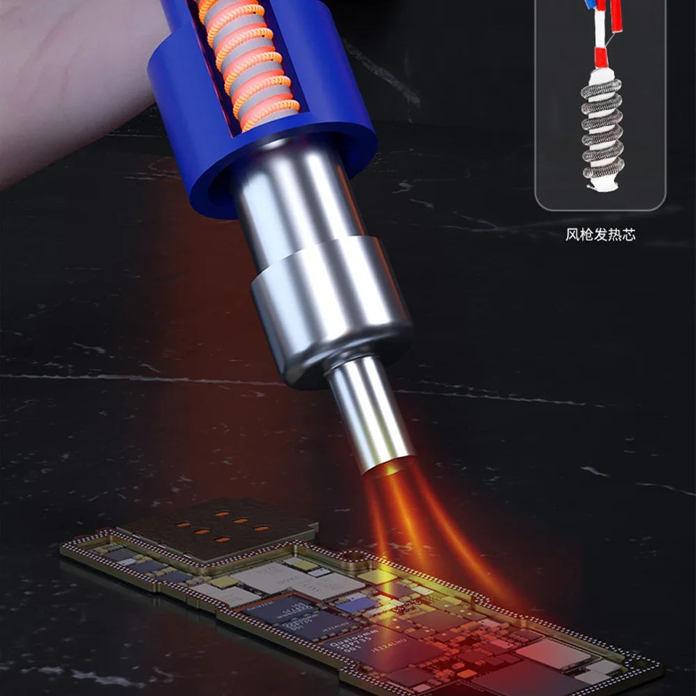 Mechanic 957DW Hot Air Rework and Desoldering Station - Dual Scroll