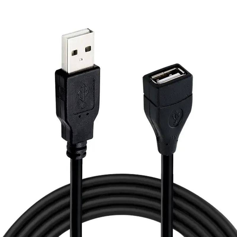 1/2Pcs USB 2.0 Cable Extension Cable 0.6m/1m/1.5m Wire Data Transmission Line Superhighspeed Data Extension Cable For Projector