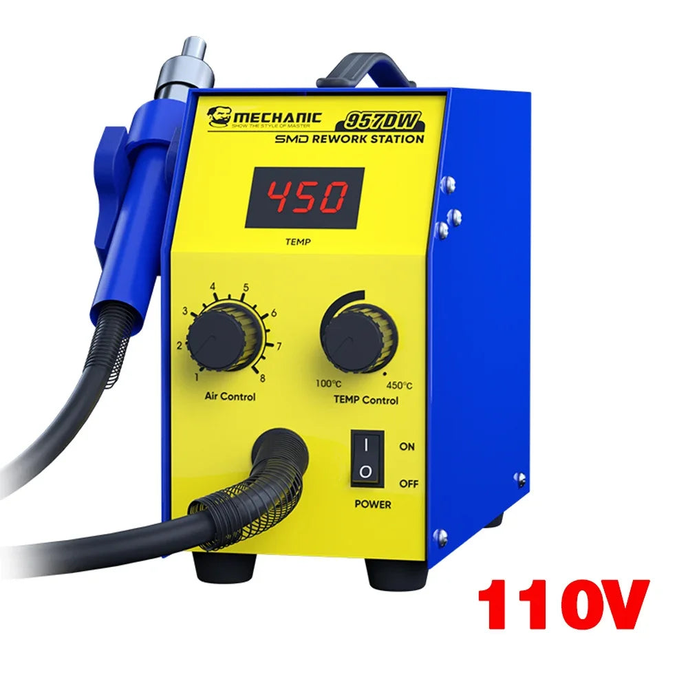 Mechanic 957DW Hot Air Rework and Desoldering Station - Dual Scroll