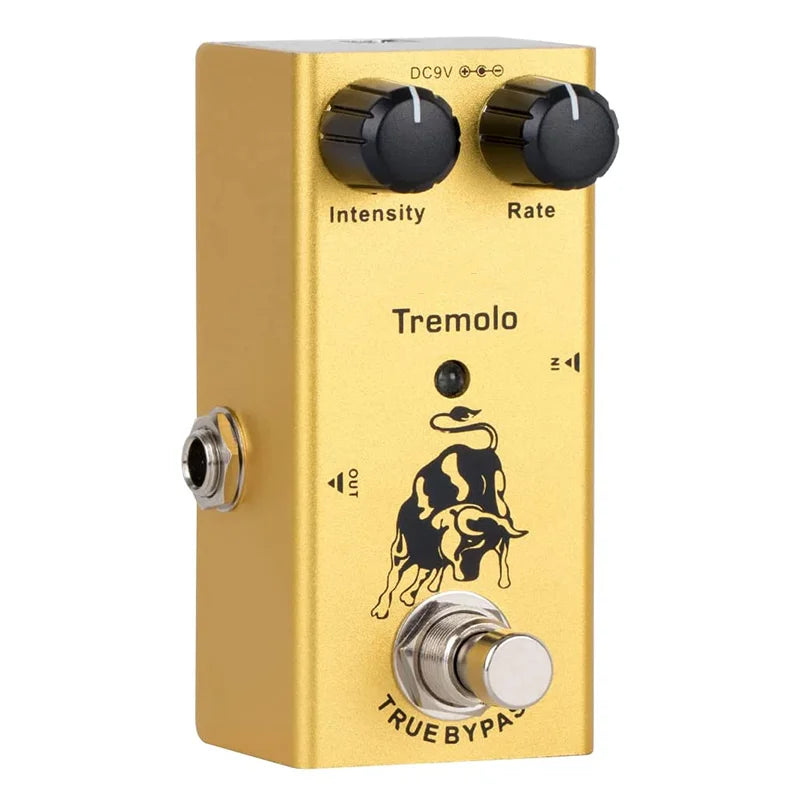 Guitar Effects Pedal – True Bypass, Aluminum Alloy | Overdrive, Distortion, Chorus, Delay & More