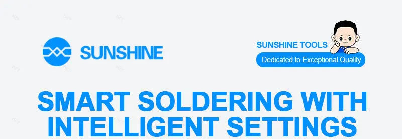Sunshine S3 60W Soldering Station - Intelligent Temp Control with 210 Tips