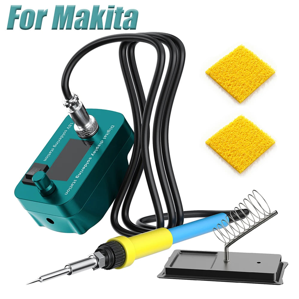 Cordless Electric Soldering Iron - 60W for Makita 18V Battery, PCB Repair