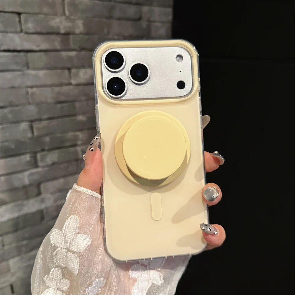 Frosted MagSafe iPhone Case — Fingerprint-Resistant Luxury Finish