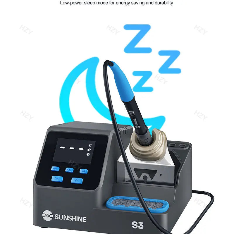 Sunshine S3 60W Soldering Station - Intelligent Temp Control with 210 Tips