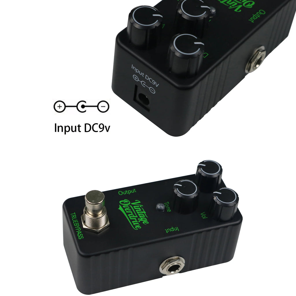 BK68 Mini Guitar Effects Pedal – 10 Effects | Overdrive, Distortion, Chorus, Delay & More