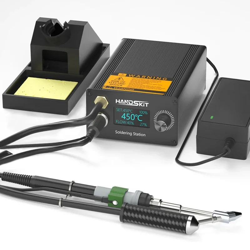 T12A Desoldering Station - Hot Air Gun, Suction Pen and STM32 Soldering Iron