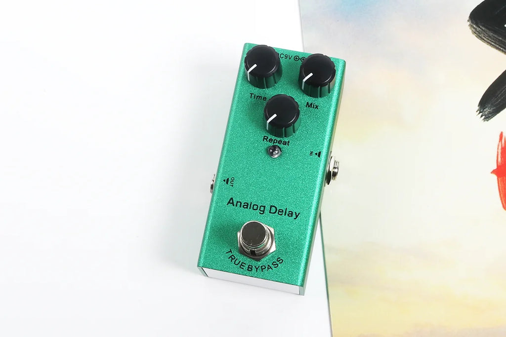 Guitar Effects Pedal – True Bypass, Aluminum Alloy | Overdrive, Distortion, Chorus, Delay & More