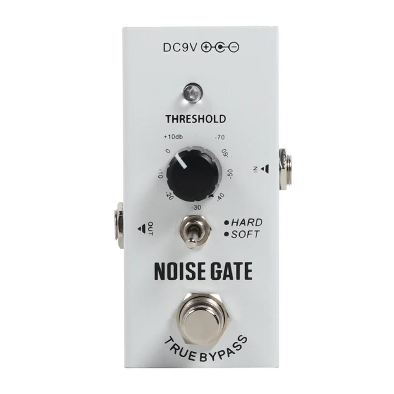 Guitar Effects Pedal – True Bypass, Aluminum Alloy | Overdrive, Distortion, Chorus, Delay & More