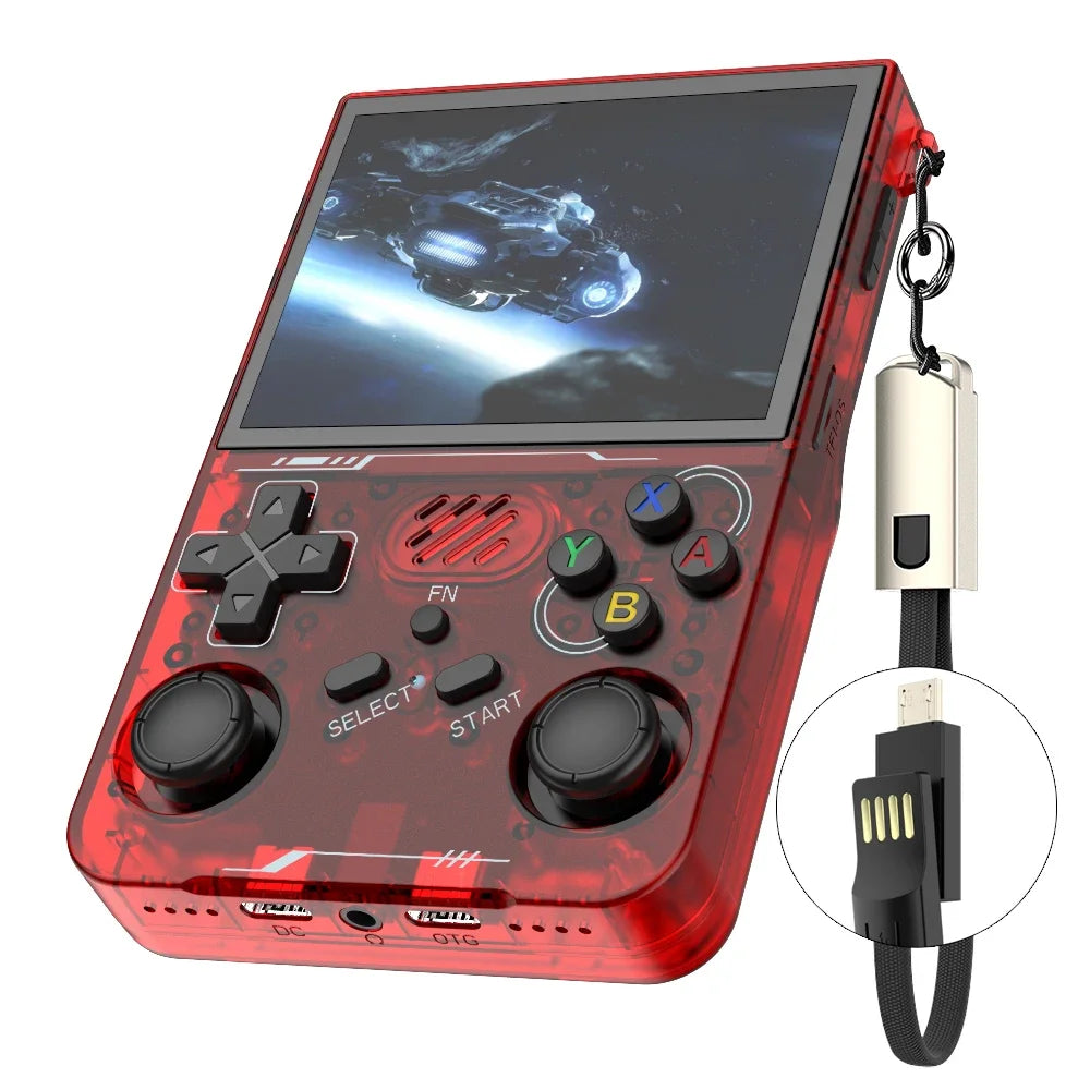 BOYHOM R36XX Retro Handheld Game Console – 60,000+ Games, 3.5" IPS Screen, Built-in Wi-Fi