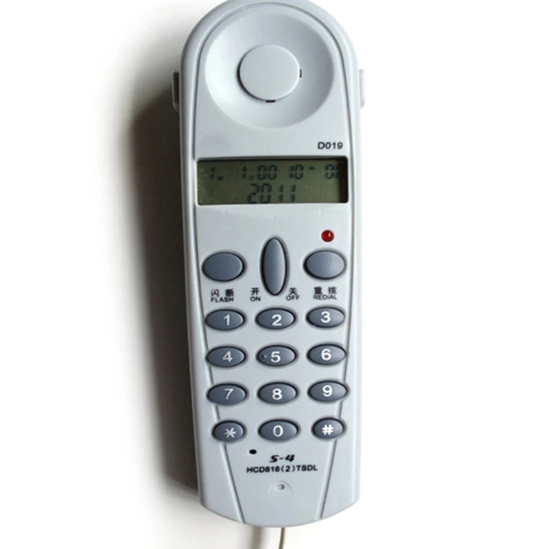 D019 Test Telephone | Corded Landline with Caller ID & Clock