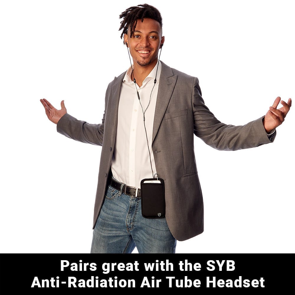 SYB Phone Pouch – EMF Radiation Shielding Cell Phone Holder | Belt & Pocket Carry