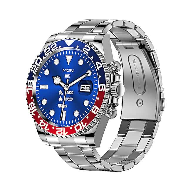 AW12 Smart Watch – 1.28" Display, Heart Rate, Blood Oxygen, IP67 Waterproof, 250Hr Standby
