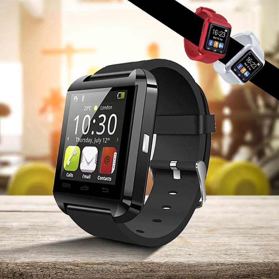 Bluetooth Smart Watch – Pedometer, Sleep Monitor, Call Alerts & Multi-Function Fitness Tracker