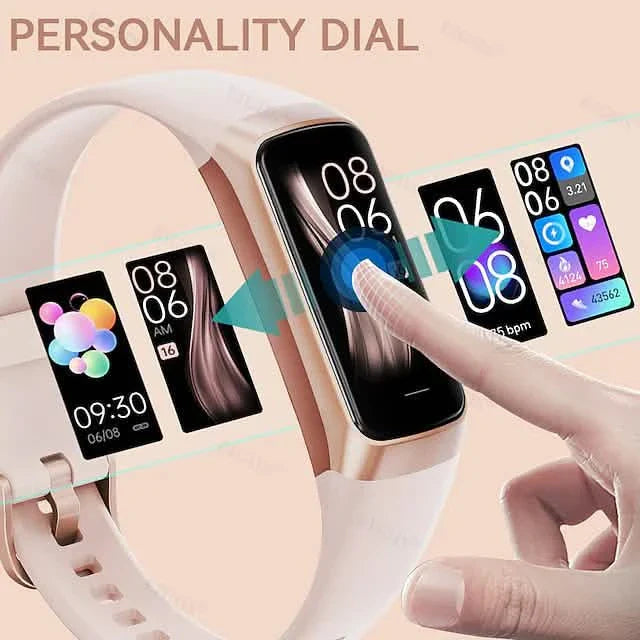 C60 Smart Watch – 1.1" AMOLED, 25 Sport Modes, Heart Rate, Blood Oxygen, IP67 Waterproof