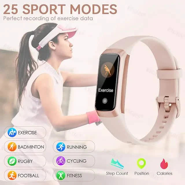 C60 Smart Watch – 1.1" AMOLED, 25 Sport Modes, Heart Rate, Blood Oxygen, IP67 Waterproof