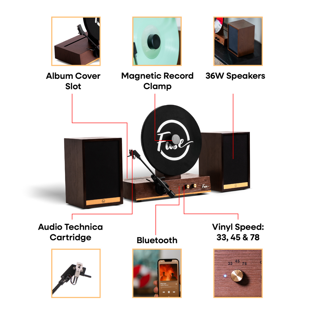 Fuse Audio GLD Vertikaler Vinylplattenspieler