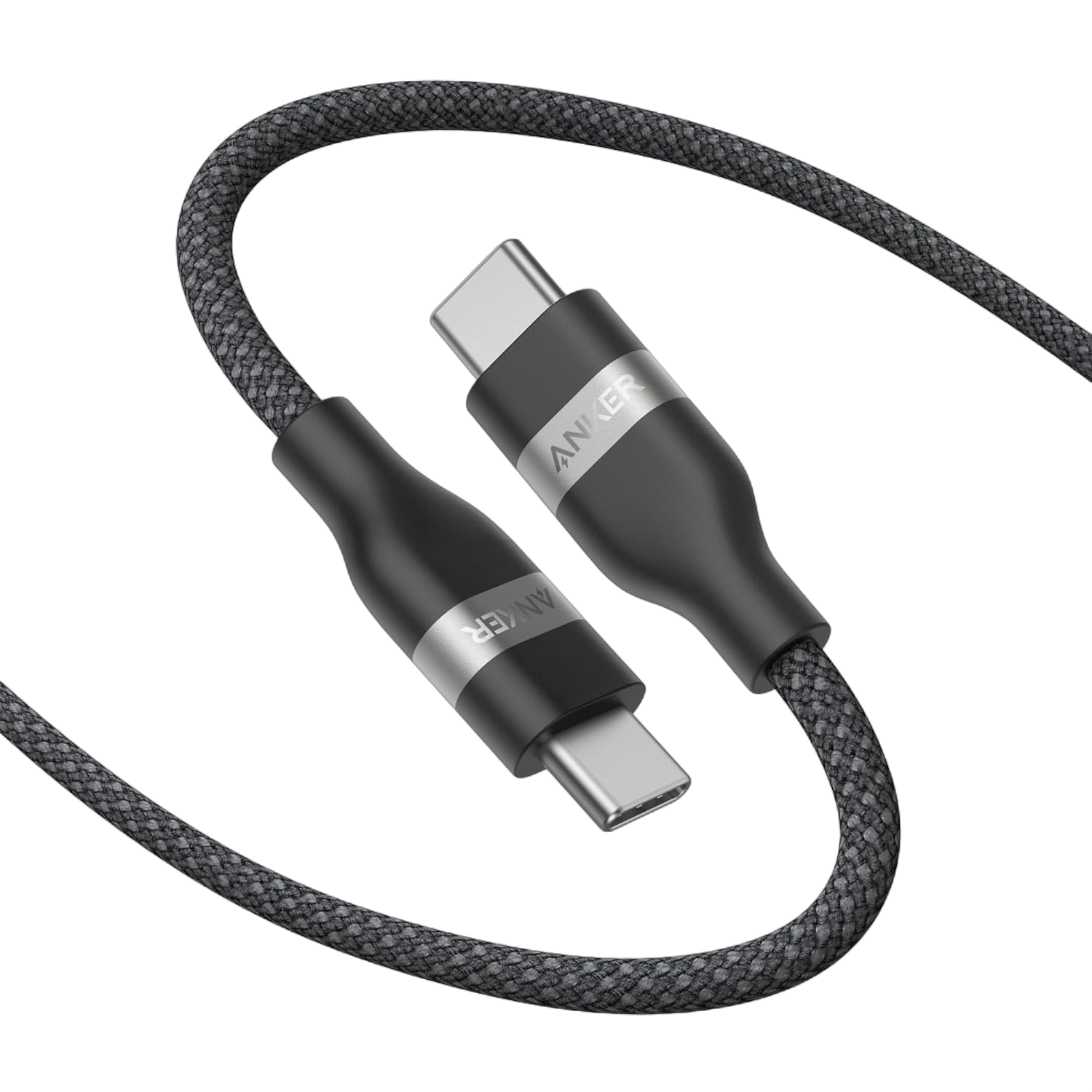 Anker USB-C auf USB-C Kabel (0,9 m / 1,8 m, 240W, Geflecht aus recycelten Materialien)