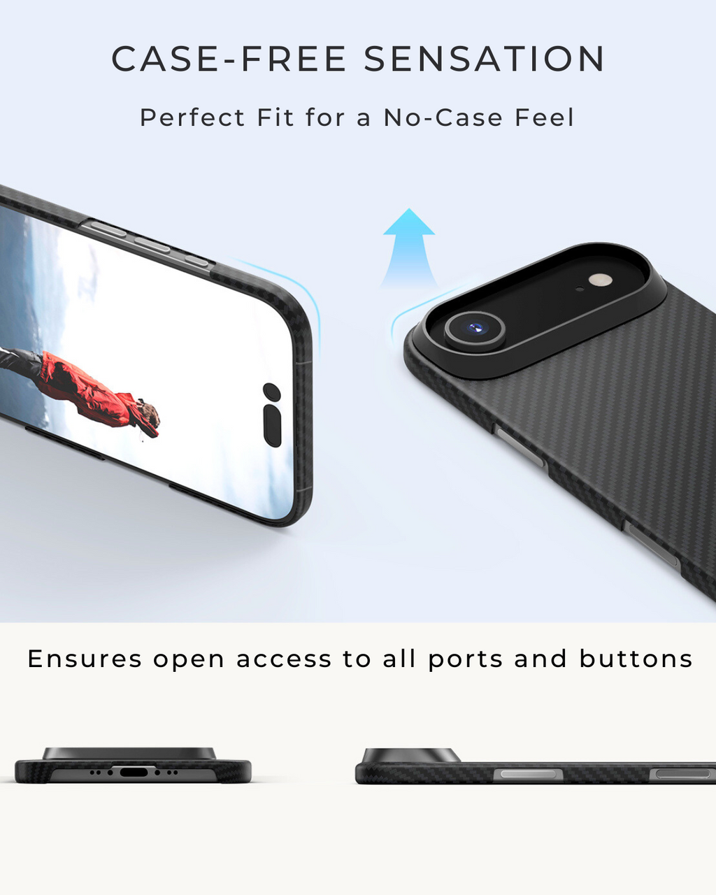 iPhone Air Case – Ultra-Thin Aramid Fiber MagSafe Case | ThinBorne