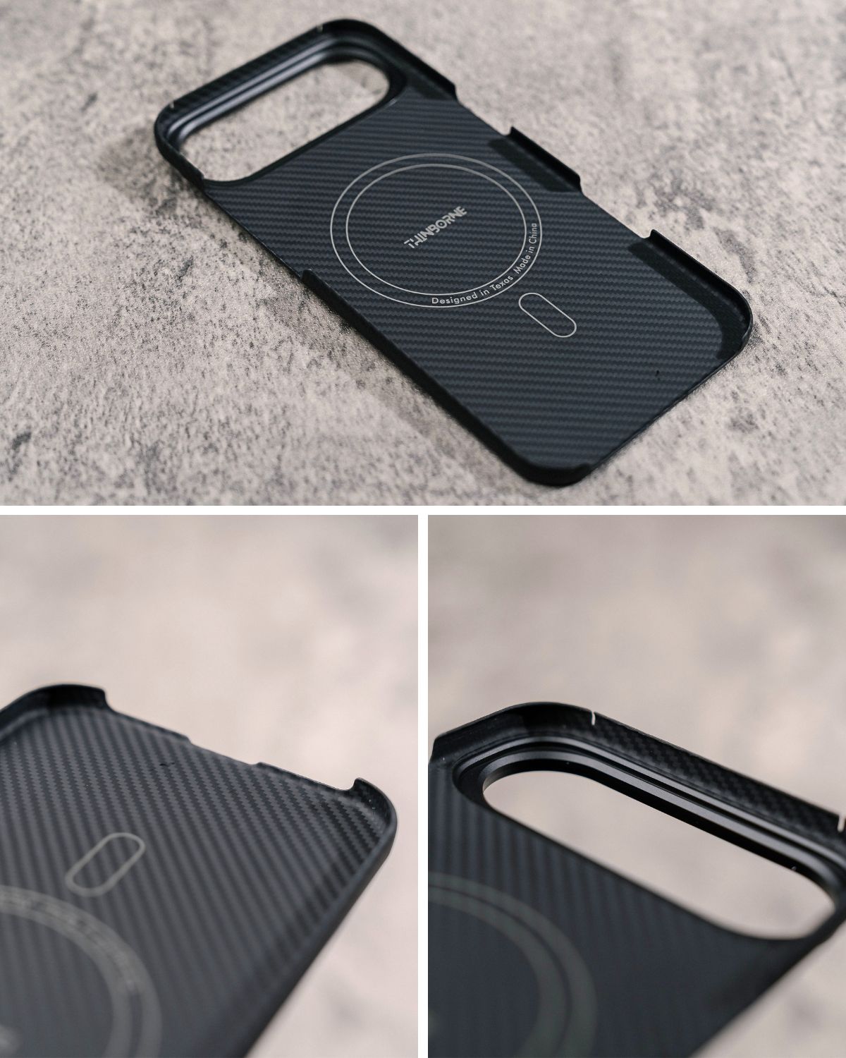 iPhone Air Case – Ultra-Thin Aramid Fiber MagSafe Case | ThinBorne