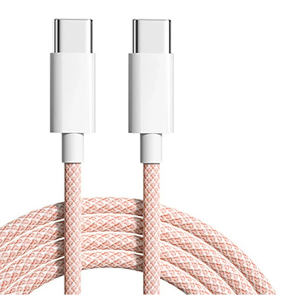 USB Type-C to Type-C Cable | 60W 6A Fast Charging and Data Transfer Cord